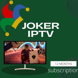joker iptv 12 months subscreption